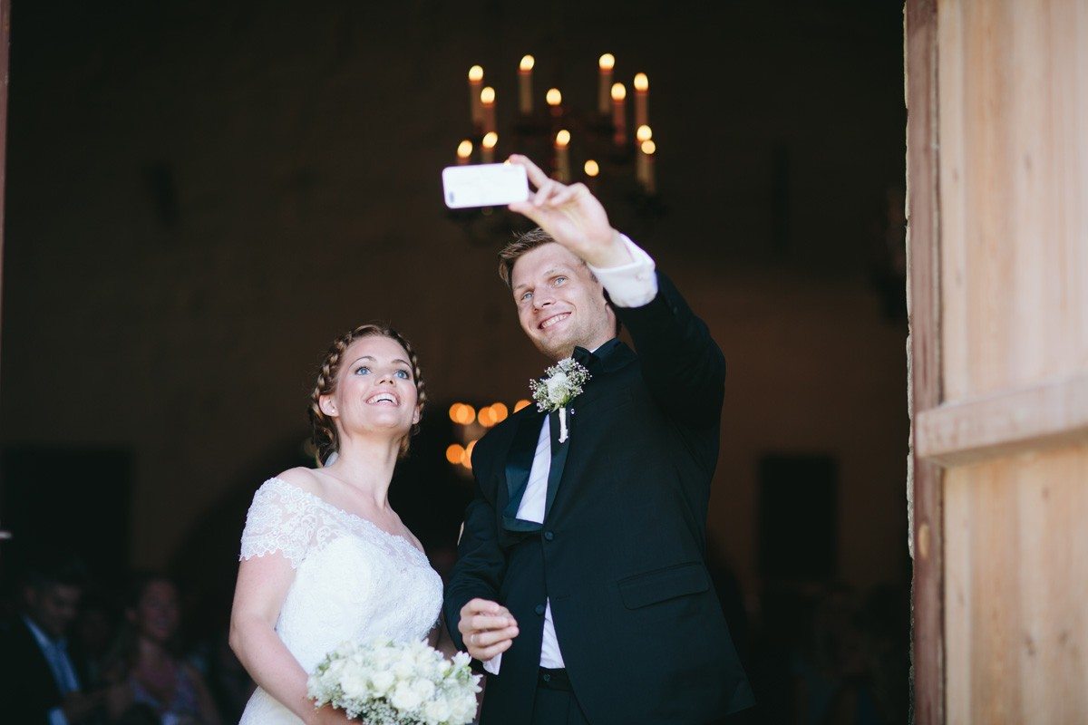 Bryllupselfie