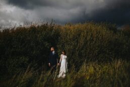 Bröllop vid Bjärreds Saltsjöbad Långa bryggan Skåne