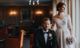 Bröllopsfotograf Stockholm Wenner Gren Center