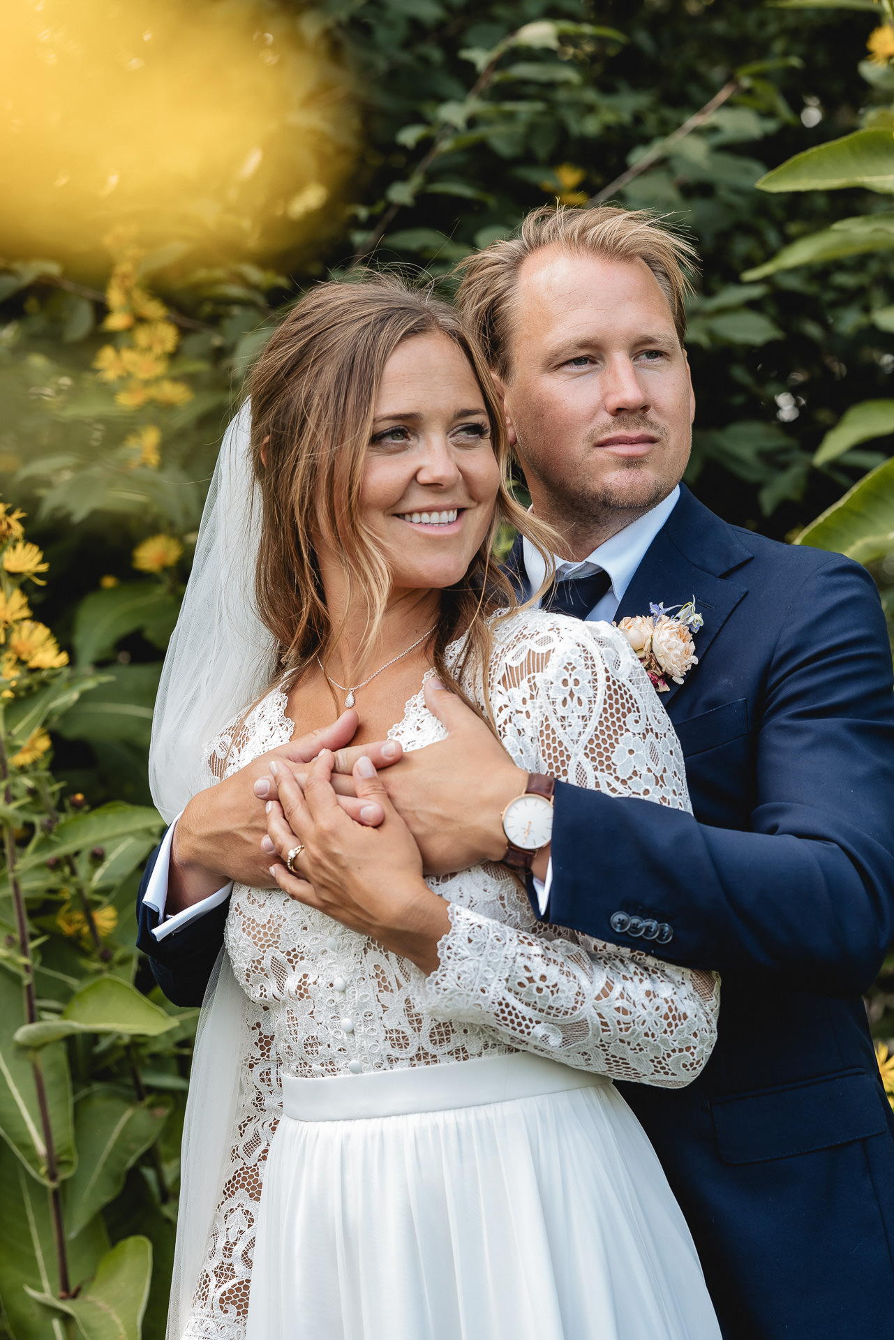 Brudpar på Bäddar och Ängar