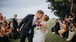 Bröllop på Holmanäs Gård i södra Skåne