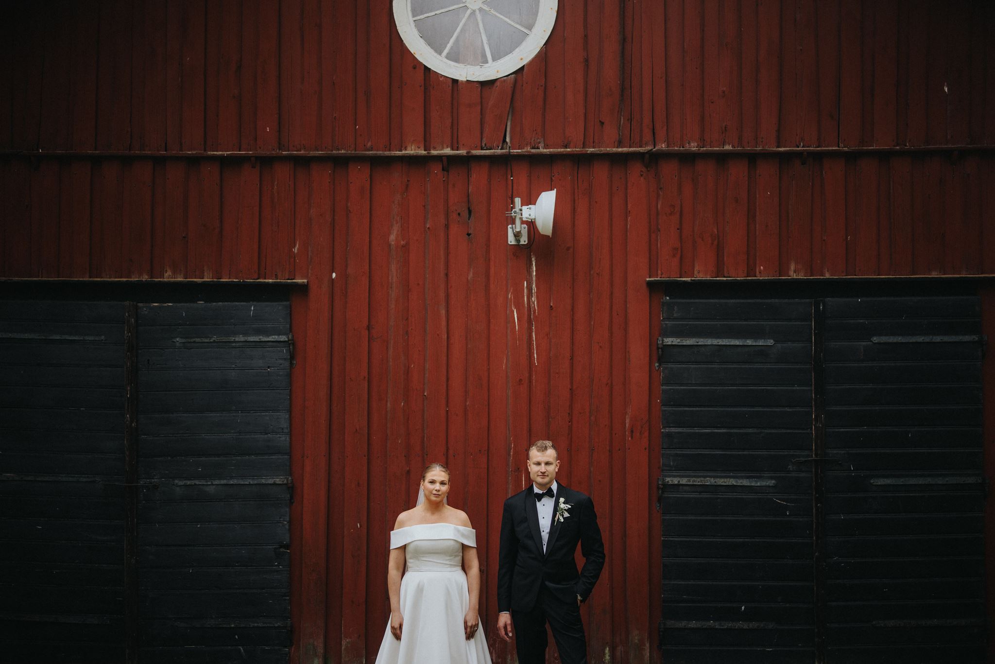 Bröllop på Baldersnäs Herrgård porträtt