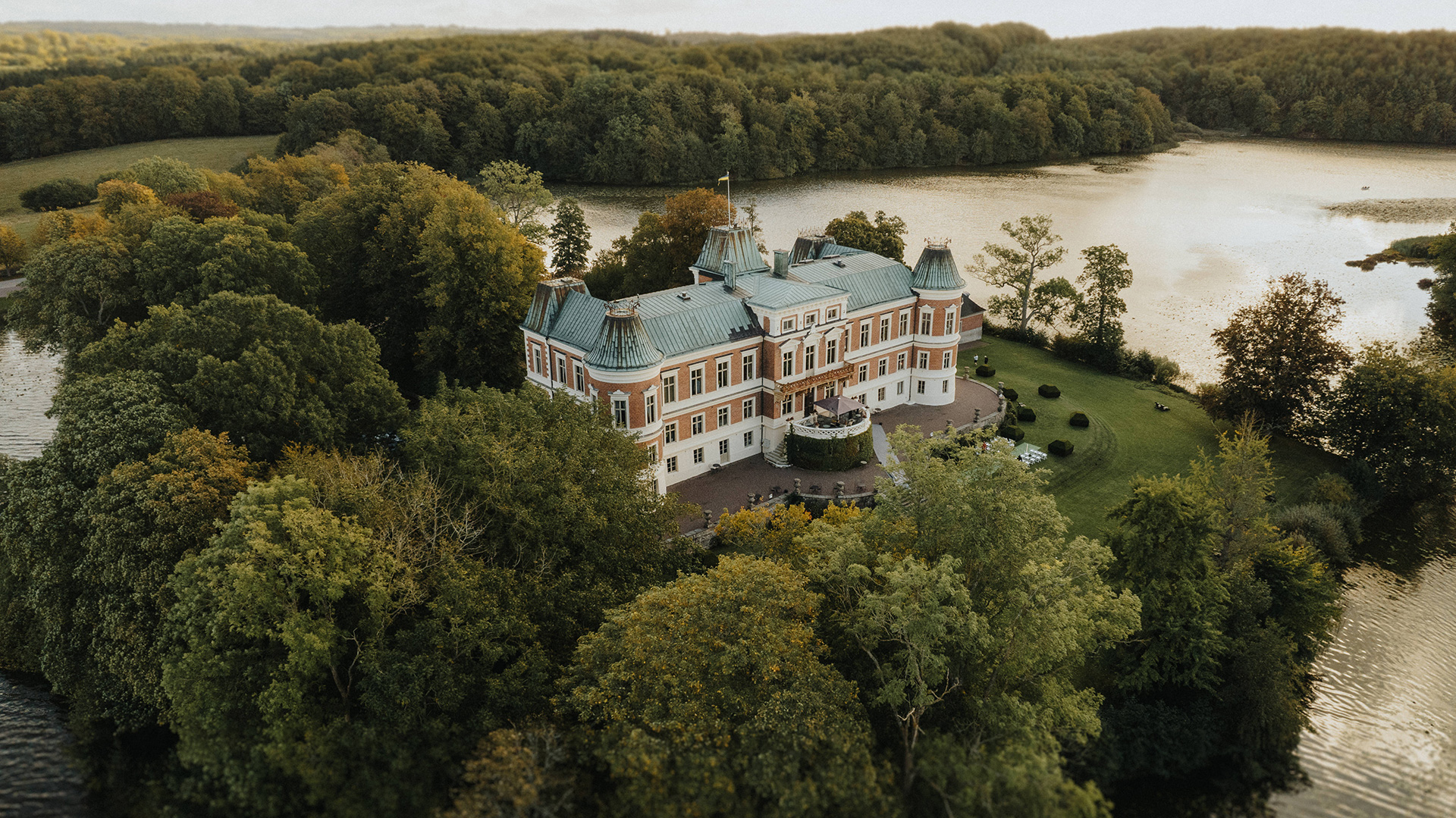 Häckeberga Slott Bröllopsfotograf Loke Roos
