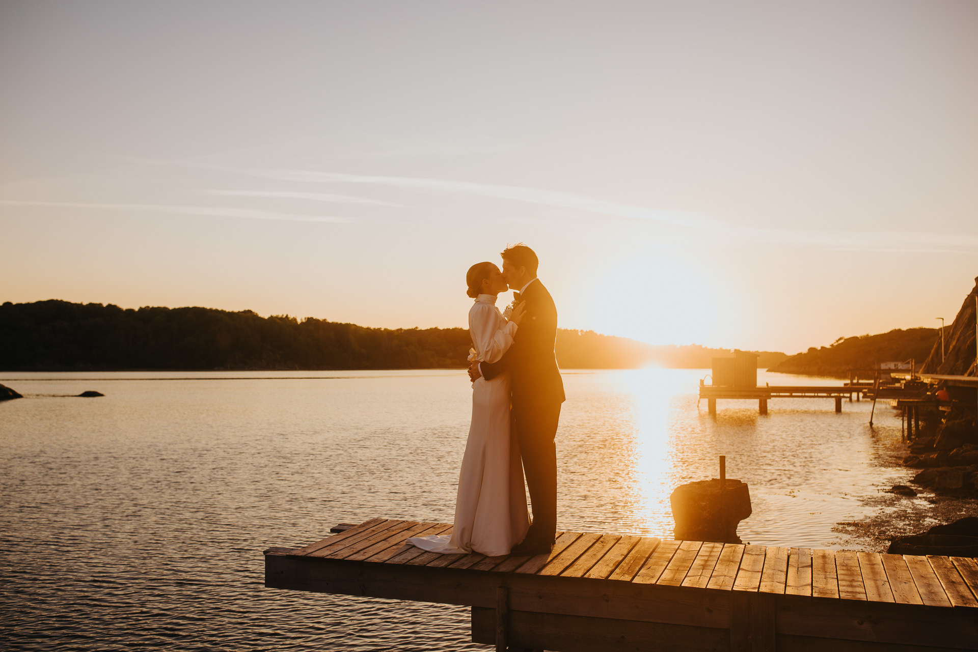 Bröllopsfotograf Loke Roos Bohuslän Nösund Orust
