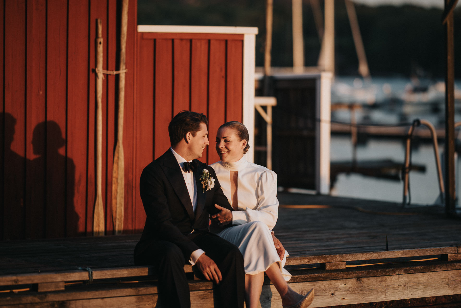 Bröllopsfotograf Loke Roos Bohuslän Nösund Orust